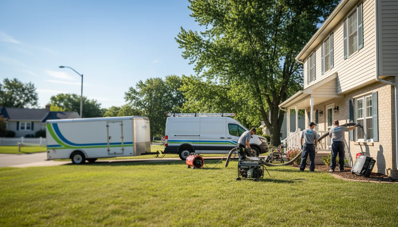 Flooded Basement Restoration And Cleanup With Repair in Soldier, KS near me
